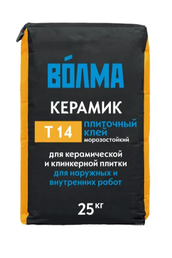 Клей для плитки С1 ВОЛМА Керамик ВСК 25 кг