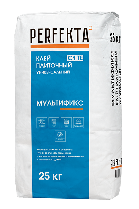 Клей для плитки С1 ТЕ PERFEKTA Мультификс 25 кг