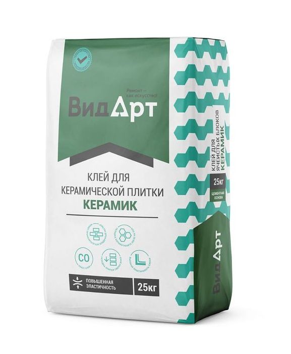 Клей для плитки  ВИДАРТ  25 кг