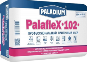 Клей для плитки  PALADIUM PalafleХ-102 профессиональный 48 кг