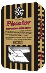 Клей для плитки С2 РУСЕАН Fixator серый 25 кг