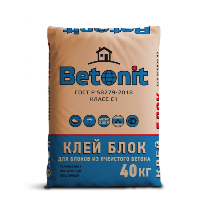 Клей для плитки С1 BETONIT 40 кг