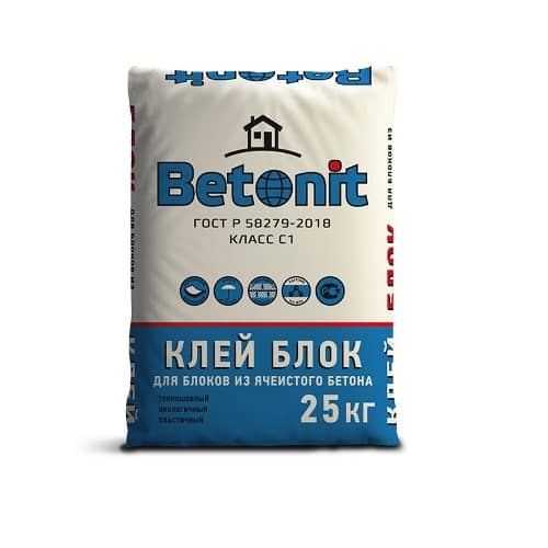 Клей для плитки С1 ТЕ BETONIT ГОСТ 25 кг